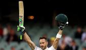 PHOTOS: Du Plessis hits defiant ton to silence Adelaide boos