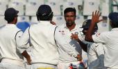 PHOTOS: Ashwin, Jadeja and Jayant leave England reeling