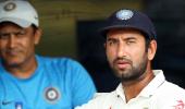 Pujara down with flu but will bat at his usual position