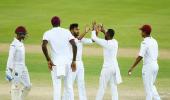 Bishoo's career-best figures give Windies faint hope vs Pak