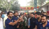 How Rohit, Rahane motivated army jawans