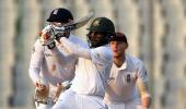 Kayes hits unbeaten fifty to put Bangladesh on top