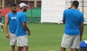 PHOTOS: Kohli and his men hit the nets ahead of New Zealand series