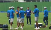 Rain looms as India readies for landmark 500th Test