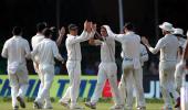 PHOTOS: Santner, Boult lead New Zealand's fightback on Day 1