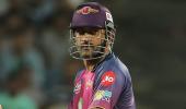 Dhoni reprimanded for IPL Code of conduct breach