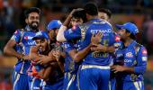 IPL PHOTOS: Bumrah wins it for Mumbai Indians in 'Super Over'