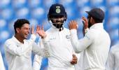 3rd Test: India in control as Sri Lanka stare at another defeat