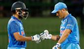 PHOTOS: Rohit, Dhoni lift India to series-clinching win