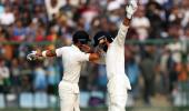 PHOTOS: Kohli, Vijay hit centuries as India dominate Day 1