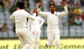 PHOTOS: Jadeja's late strikes leave SL in a mess