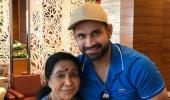 When legend Asha Bhosle bumped into Irfan Pathan