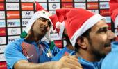 PIX: Team India celebrates Christmas in style