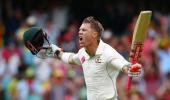 PHOTOS: Australia run rampant at SCG after Warner's record ton