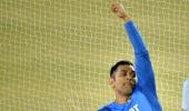 PHOTOS: Dhoni delights fans as Kohli misses nets in Cuttack