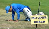 Is Dhoni influencing the pitch for 3rd Test in Ranchi?