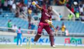 T20: Centurion Lewis clobbers India bowlers as WI win by 9 wickets