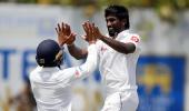 Pradeep over the moon after taking Kohli's wicket