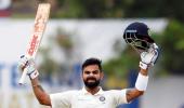 PHOTOS: Kohli hits century as India crush Sri Lanka in Galle