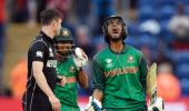 PHOTOS: Bangladesh shock New Zealand to keep semis hopes alive