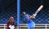 PHOTOS, 2nd ODI: Rahane's ton sets up India's thrashing of Windies