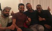 PHOTOS: Team India's 'chill night' with DJ Bravo in Trinidad