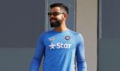 Recovering Kohli does not take field on Day 2