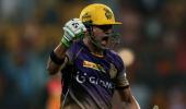 IPL PHOTOS: KKR eliminate Sunrisers in rain-hit match