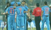 PHOTOS: India crush NZ as Nehra finishes on a high