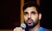 We haven't missed an extra specialist bowler so far: Bhuvi