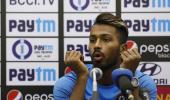 Is Pandya saving himself for the South Africa series?