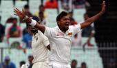 1st Test: Pacer Lakmal rocks Indian top order on rain-hit day