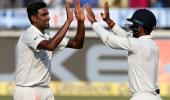 Ashwin shines as India bundle out SL for 205