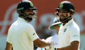 Record man Kohli slams double ton, India on course for big win