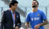 Ganguly on whether Kohli can break Tendulkar's century record