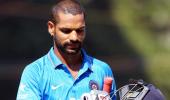 Opener Dhawan to miss first three Australia ODIs