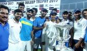 Duleep Trophy: Washington guides India Red to title triumph