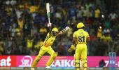 PIX: Bravo stars in CSK's thrilling one-wicket win over MI in opener