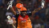 IPL PHOTOS: Sunrisers win last-ball thriller against Mumbai