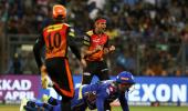 IPL PHOTOS: Sunrisers Hyderabad stun MI in low-scoring game