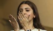 IN PIX: Anushka blows kisses to hubby Kohli