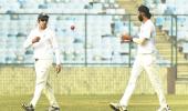 Ranji Trophy PIX: Gambhir makes appearance in final match