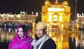 PHOTOS: Tendulkar, Anjali visit Golden Temple in Amritsar