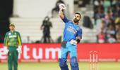 PHOTOS: Kohli hits ton as India easily beat SA in Durban ODI