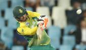 PHOTOS: Klassen, Duminy demolish India in second T20I