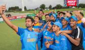 PHOTOS U-19 World Cup: India hammer Zimbabwe to top Group B