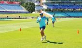 PHOTOS: India, South Africa sweat it out ahead of first ODI in Durban