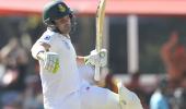 PHOTOS: Elgar scores unbeaten ton but Cummins makes it Australia's day