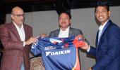 IPL: Nepal's Lamichchane gets his Daredevils jersey