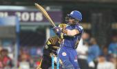 Just like Dhoni, Ishan hits a helicopter shot